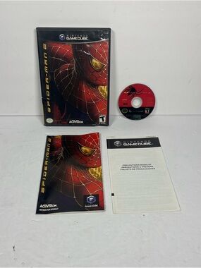 Spider-Man 2 (Nintendo GameCube, 2004) Complete CIB Tested!